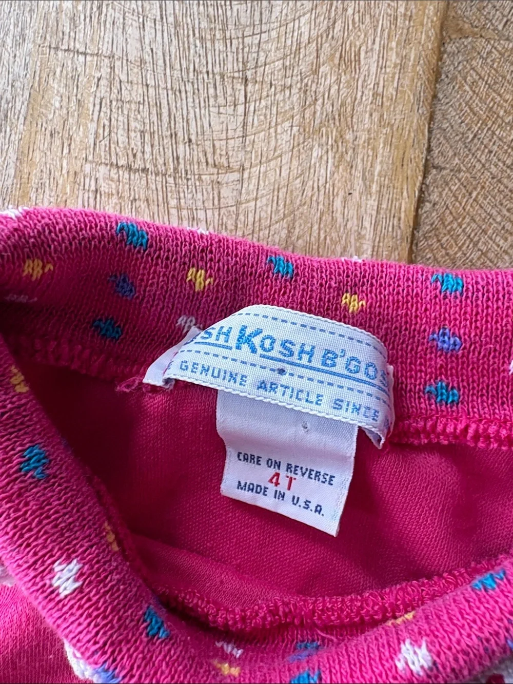 VTG OshKosh girls turtleneck top size 4t
